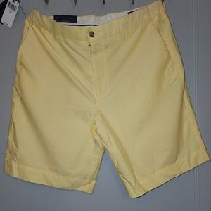 Polo Ralph Lauren NWT yellow men's shorts classic fit 34